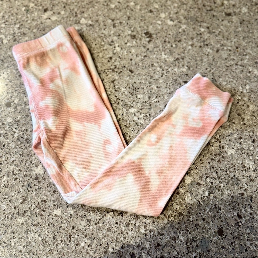Grayson Collective Girl's Pink Tie-Dye Leggings/Joggers - Size 5T